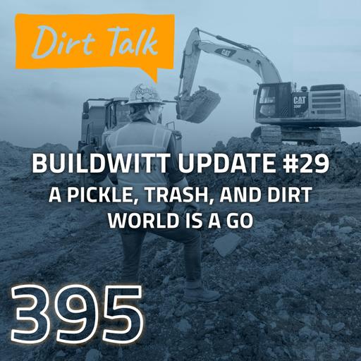 A Pickle, Trash, and Dirt World is a GO (BuildWitt Update #29) — DT 395