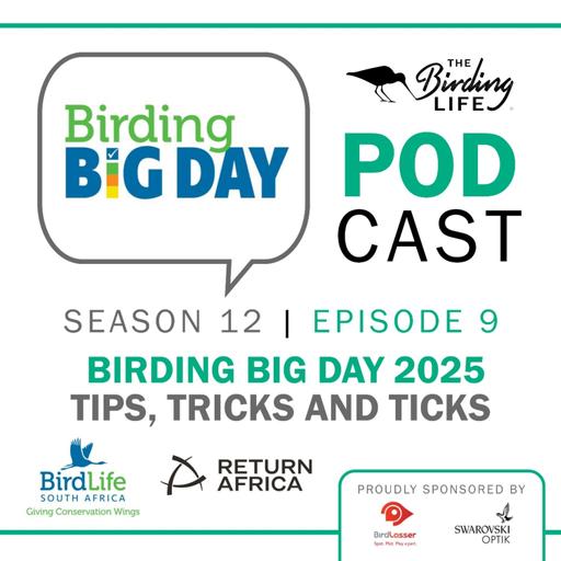TBL Podcast Season 12 Episode 9 - Birding Big Day 2025 - Tips, tricks and ticks