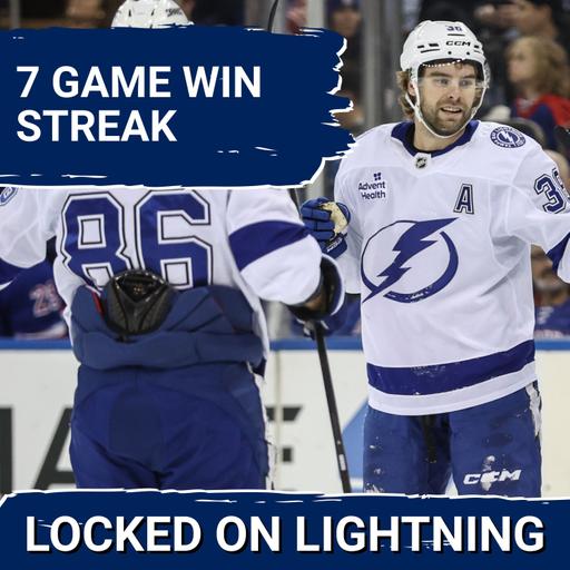 UNSTOPPABLE: Lightning Win Streak Hits 7 Games | Kucherov, Hagel, and Guentzel Lead the Charge