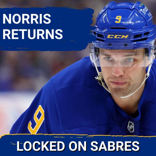 Josh Norris returning for the Buffalo Sabres may not be a great thing for their lineup