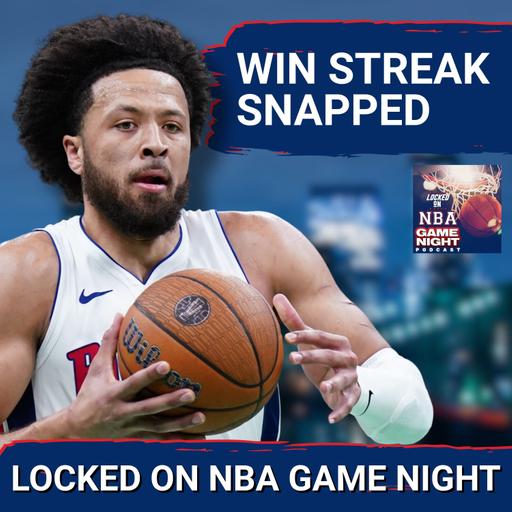 GAME NIGHT: Celtics KNOCK OFF Pistons, Steph Curry Injured in Loss to Rockets