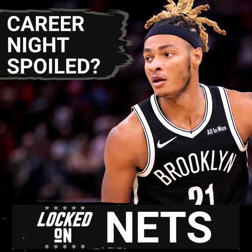 Noah Clowney EXPLODES For Career High But Brooklyn Nets are DOMINATED by Karl-Anthony Towns during loss to Knicks
