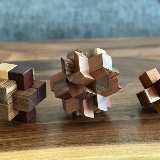 Mathematical Objects: 3D wooden puzzle with Grant Sanderson