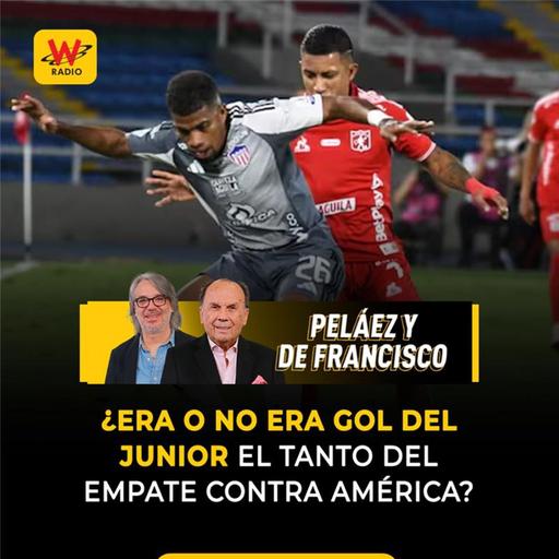 ¿Era o no era gol del Junior el tanto del empate contra América?