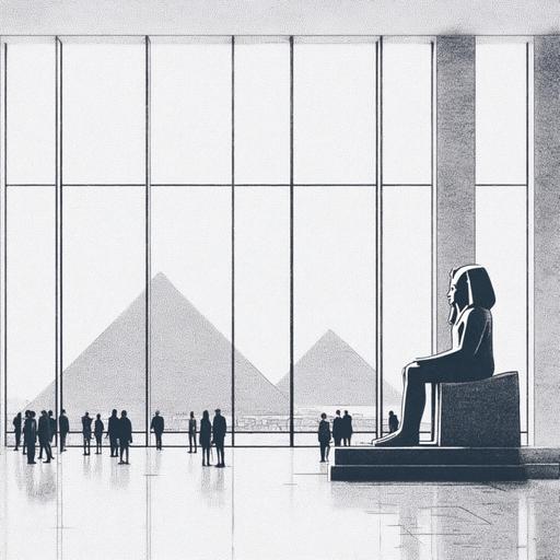 DENTRO DE LA CUARTA PIRÁMIDE: VISITAMOS EL MUSEO MÁS IMPRESIONANTE DEL MUNDO