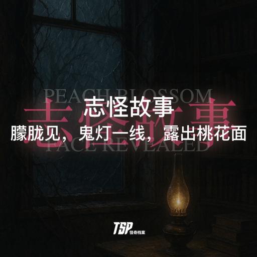 志怪故事：朦胧见，鬼灯一线，露出桃花面