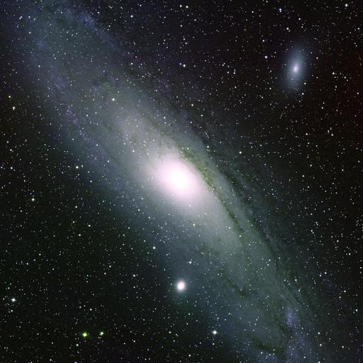 Galaxie zieht wohl vorbei - Schwein gehabt: Keine Kollision mit Andromeda