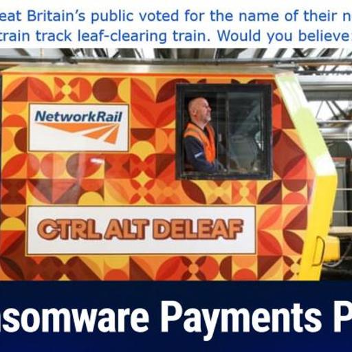 SN 1049: DNS Cache Poisoning Returns - Ransomware Payments Plummet