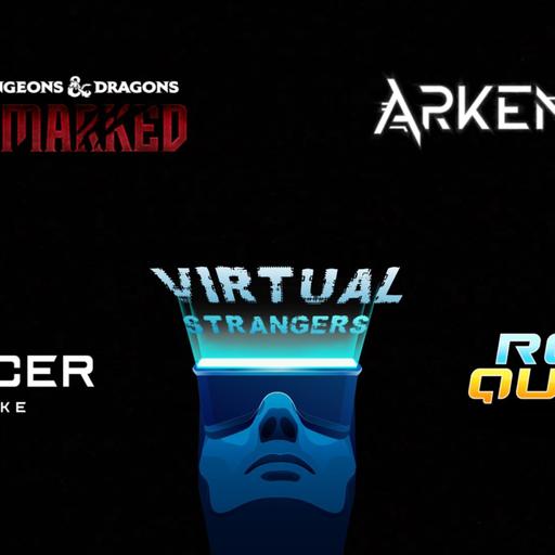 Strangers in the Night - VR Podcast # 124 - RoboQuest & VRacer Hoverbike (w/ GIVEAWAYS), Arken Age, Demeo x D&D: Battlemarked (Real Time Review)