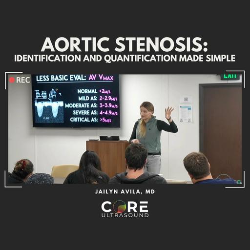 Aortic Stenosis: Identification and Quantification Made Simple