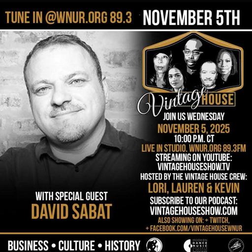 David Sabat and DJ Lori Branch on the Vintage House Show