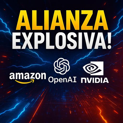 ¡Alianza explosiva! Amazon, OpenAI y Nvidia se unen por la IA. Acción: Amazon | Newsletter 3-7 NOV25