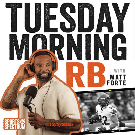 TUESDAY MORNING RB - Matt on the Bears rushing attack, his Super Bowl favorites, when to go for two and the hope of Christ