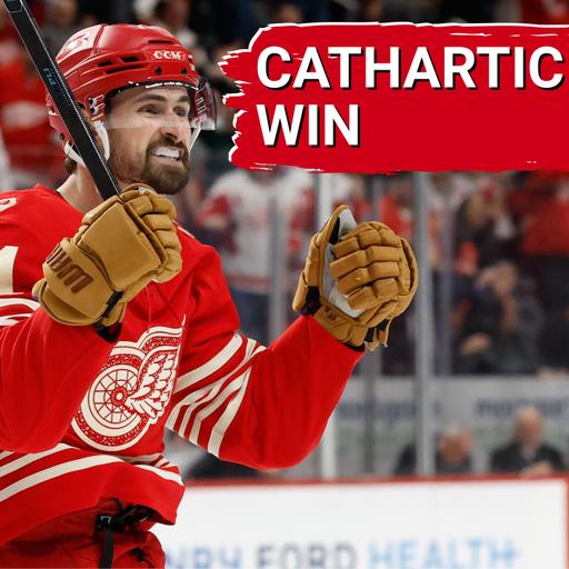 CATHARSIS! — Moritz Seider's 3 points leads Detroit to losing streak snapping win over Boston Bruins
