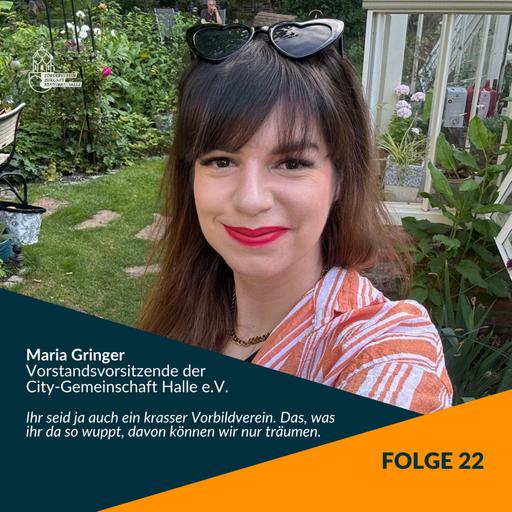 Folge 22 Synergien zwischen Citygemeinschaft und Stadtbadrettern - Marie Gringer im Gespräch