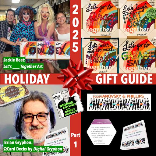 2025 HOLIDAY GIFT GUIDE Part 1 w/ Jackie Beat & Brian Gryphon