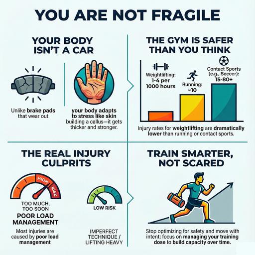 Episode #378: Bulletproof or Broken- Why 'Perfect Form' Is a Lie