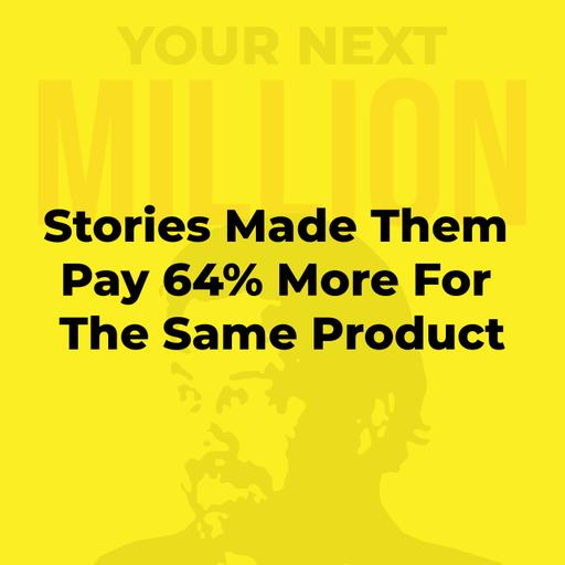 Stories Made Them Pay 64% More For The Same Product
