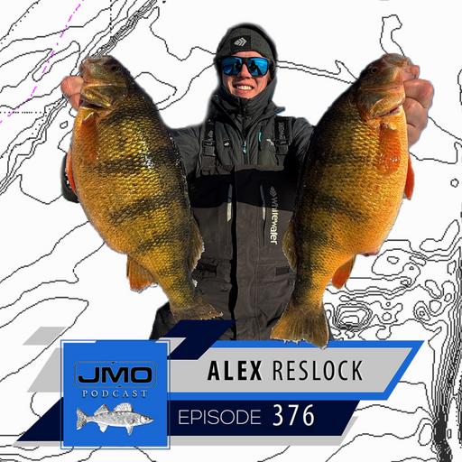 Devils Lake Ice Fishing w/ Alex Reslock | JMO Fishing 376