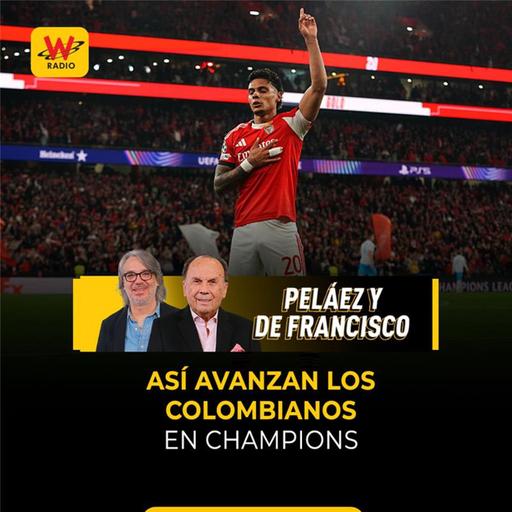 Así avanzan los colombianos en Champions