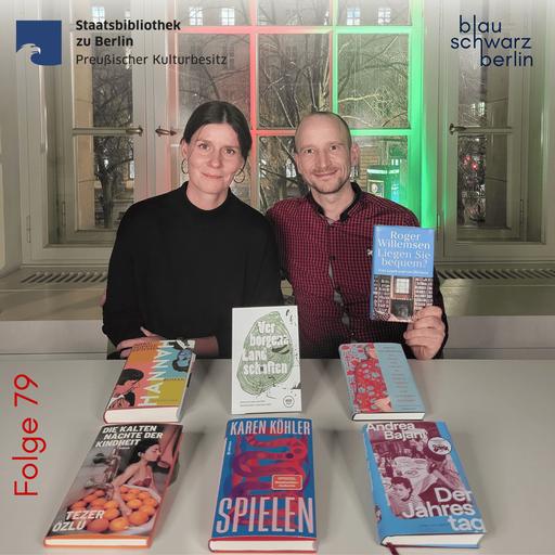 blauschwarzberlin. Der Literaturpodcast Folge #79 Dezember 2025