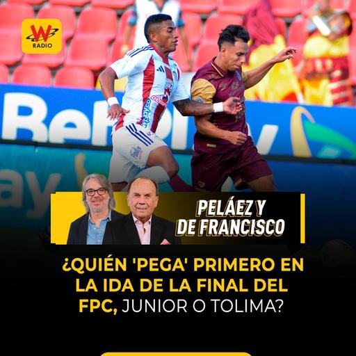 ¿Quién 'pega' primero en la ida de la final del FPC, Junior o Tolima?