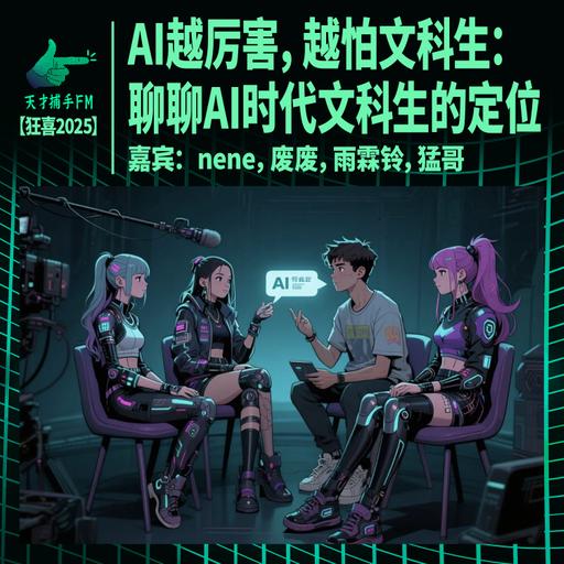 AI越厉害，越怕文科生：聊聊AI时代文科生的定位 | 狂喜播客节2025