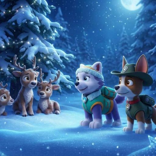 Cuento PATRULLA CANINA al rescate: Los Renos Perdidos