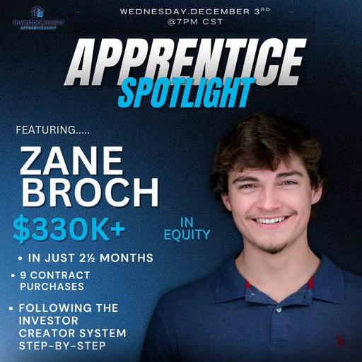 $330K+ in Equity in 2.5 Months at 19: Zane Broch Case Study