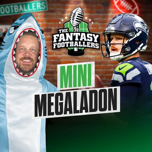 Week 18 Mini-Megalodon, Wheel of Shame, Happy New Year! - Fantasy Football Podcast for 12/31