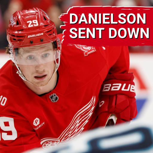 Nate Danielson sent to Grand Rapids, Shai Buium returns to ice & Eduard Tralmarks heading to Milan