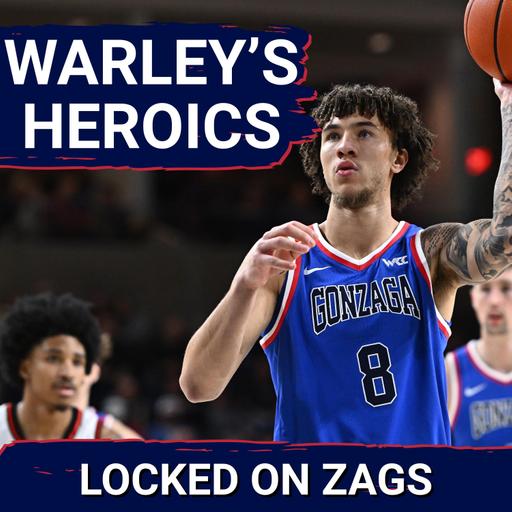 SLOP FEST: Gonzaga SURVIVES San Diego scare thanks to Jalen Warley's heroics! More free throw woes!