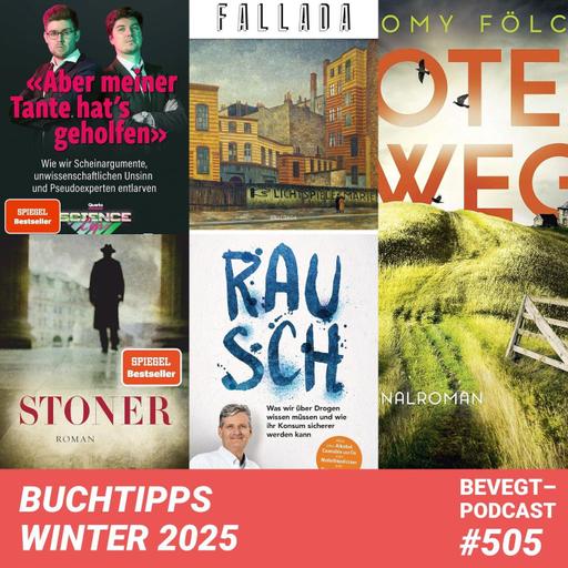 #505 - Roadtrips, Rauschzustände und Rebellen: 14 Buchempfehlungen für den Winter