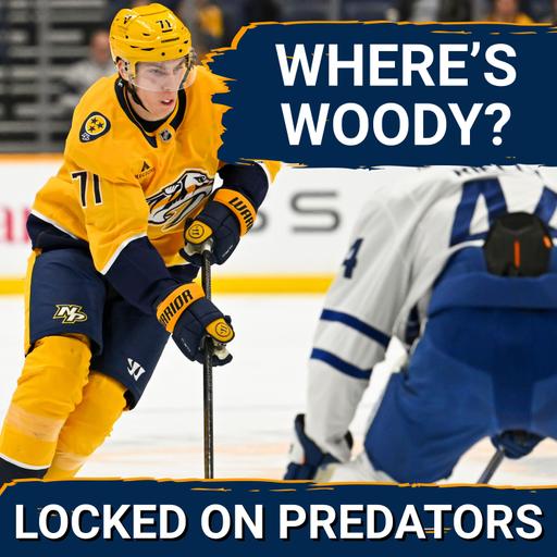 Predators SCRATCH Matthew Wood in back to back games | What's going on in Nashville Predators lineup?