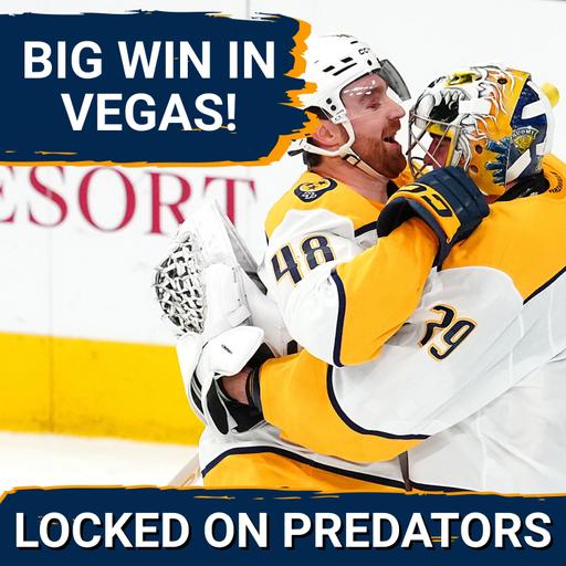 Predators pick up MASSIVE win in Vegas | Nashville nears closer to Wild Card spot