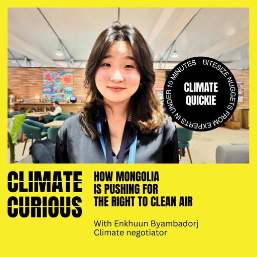 How Mongolia is pushing for the right to clean air, with Enkhuun Byambadorj