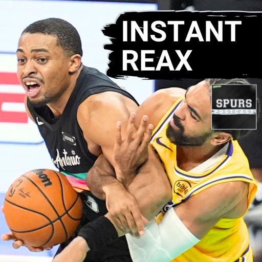 SPURS POSTCAST: Keldon Johnson, Victor Wembanyama BRUISE WAY through Luka Doncic & undermanned Los Angeles Lakers