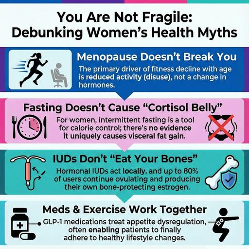 Episode 379: Menopause Myths, Cortisol Belly, & The Truth About IUDs