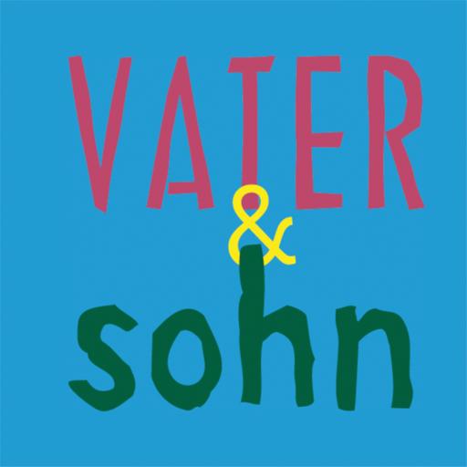 Vater und Sohn - Regen