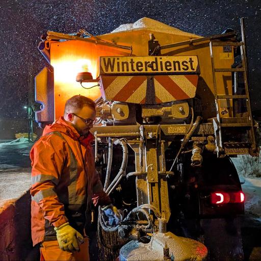 Wintersturm "Elli": Viel zu tun für den Winterdienst