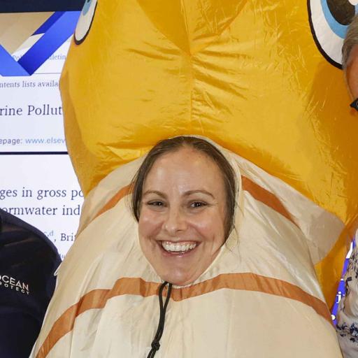 Justine Barrett on cleaning out the undergound garbage bins