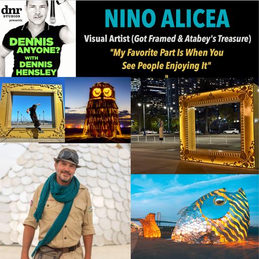 Visual Artist Nino Alicea (Got Framed, Atabey's Treasure): "My Favorite Part Is When You See People Enjoying It"