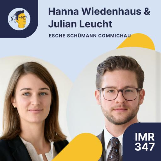 IMR347: Assoziierte Partner als Vorstufe zum Equity Partner, Unterschied zum Counsel, Internal Investigations, Presserecht und Glaubensgemeinschaften