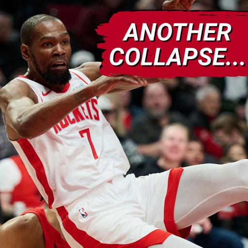 Kevin Durant FRUSTRATED As Rockets Offense IMPLODES Vs Blazers, Jabari Smith Jr. STRUGGLES Again