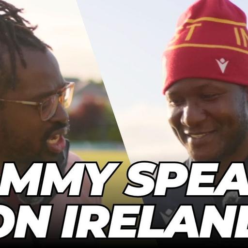 Machel speaks with Daren Sammy in Ireland