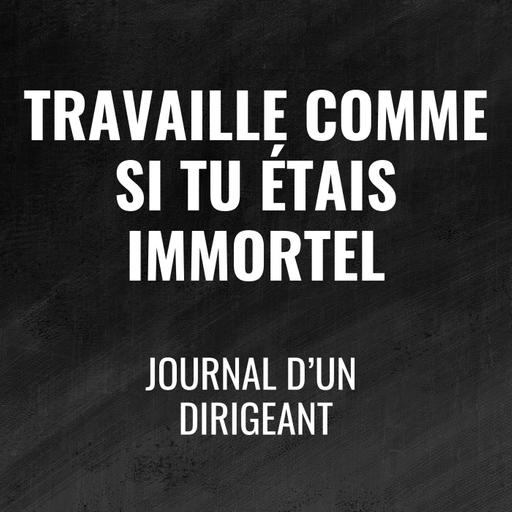 486 - Travaille comme si tu étais immortel - Journal d'un dirigeant