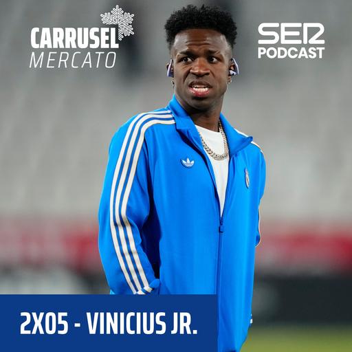Carrsel Mercato Invierno | El Real Madrid espera reactivar la renovación de Vinicius este enero 2x05
