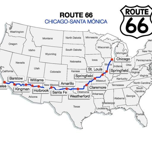 Ruta 66 en La Gran Travesía 5ª Parte. California