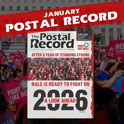 January 2026 edition of The Postal Record