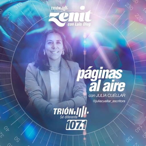 Páginas al aire con Julia Cuéllar
